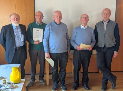 3 Mitgliedschaftsjubilare